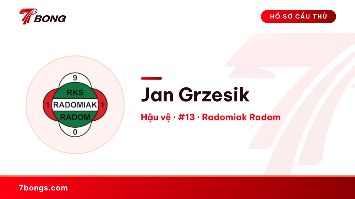Jan Grzesik — Radomiak Radom