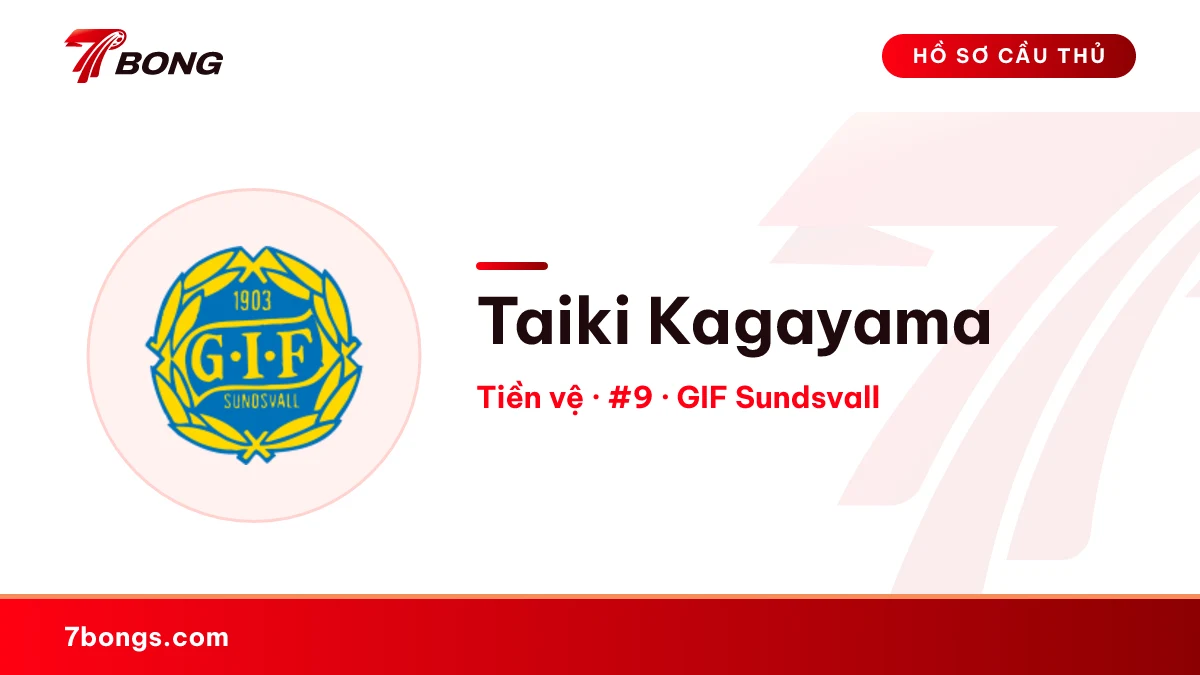 Taiki Kagayama — GIF Sundsvall