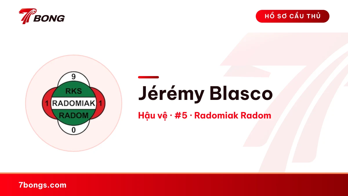 Jérémy Blasco — Radomiak Radom