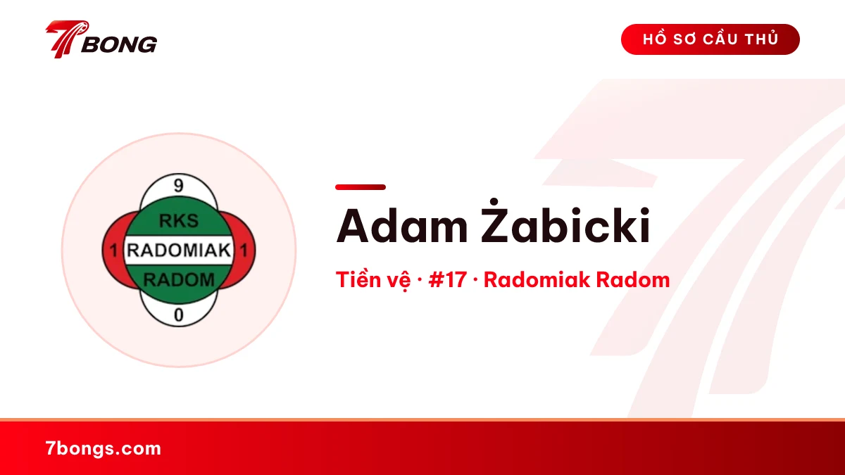 Adam Żabicki — Radomiak Radom