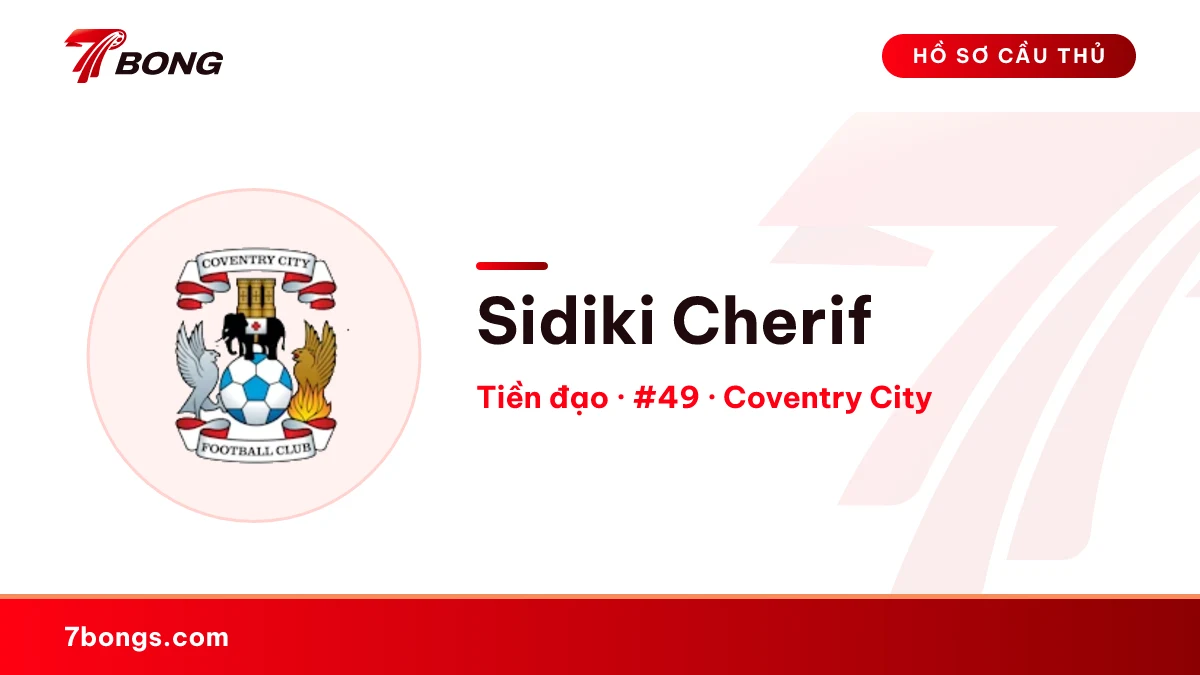 Sidiki Cherif — Coventry City