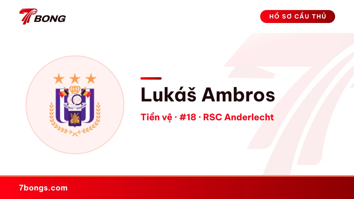 Lukáš Ambros — RSC Anderlecht