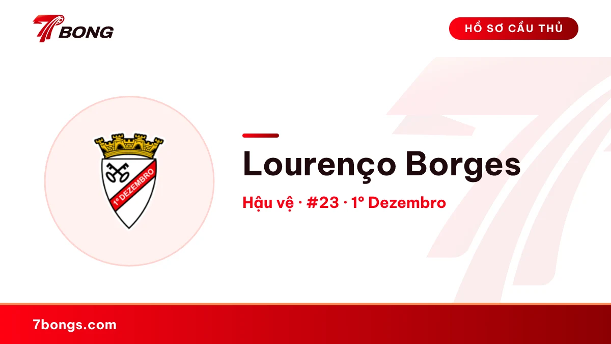 Lourenço Borges — 1º Dezembro