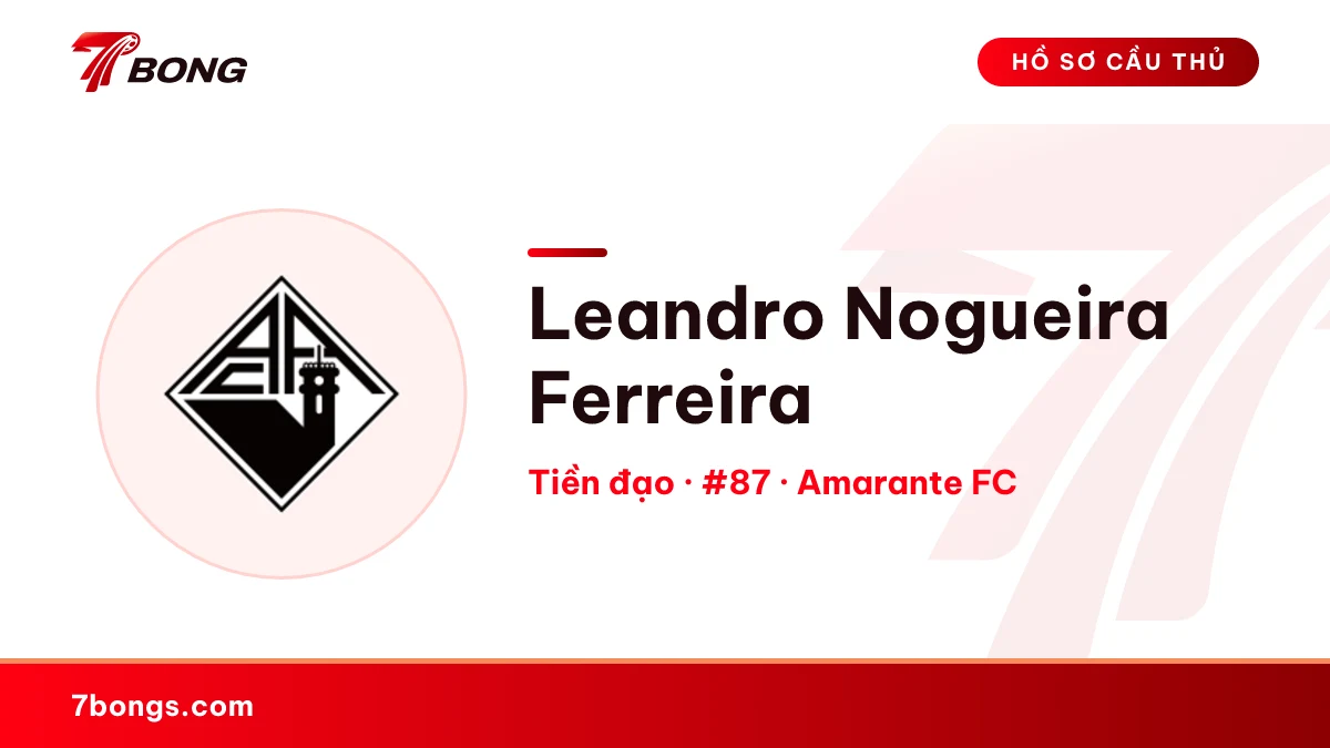 Leandro Nogueira Ferreira — Amarante FC
