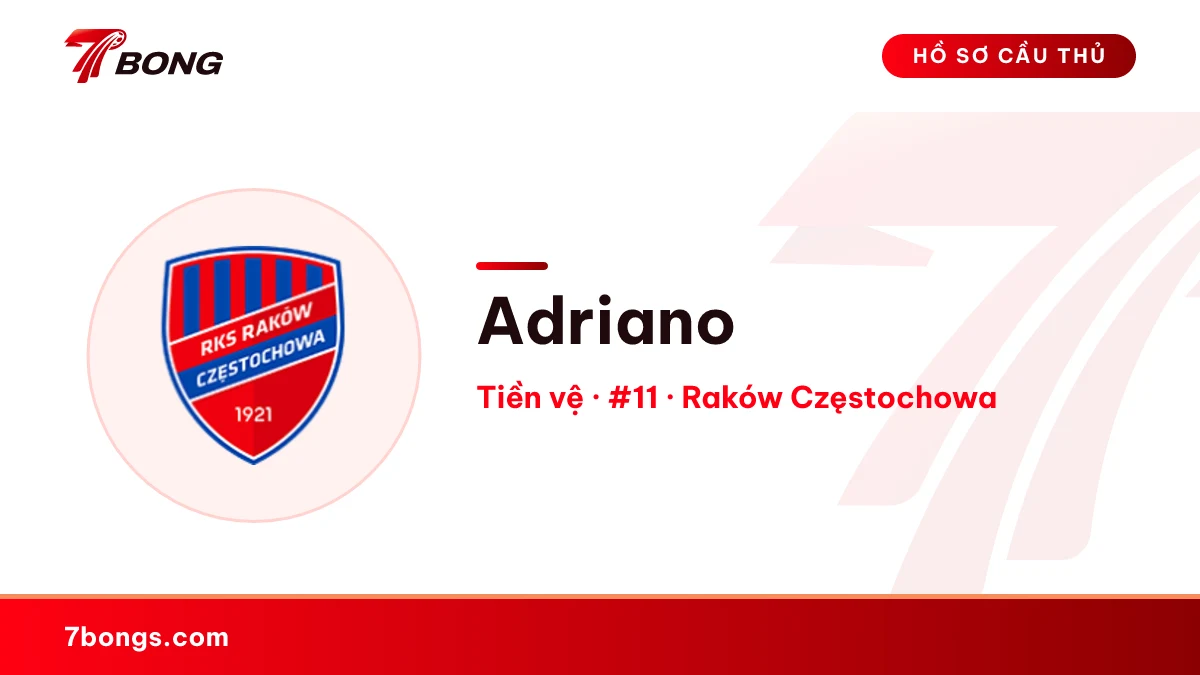 Adriano — Raków Częstochowa