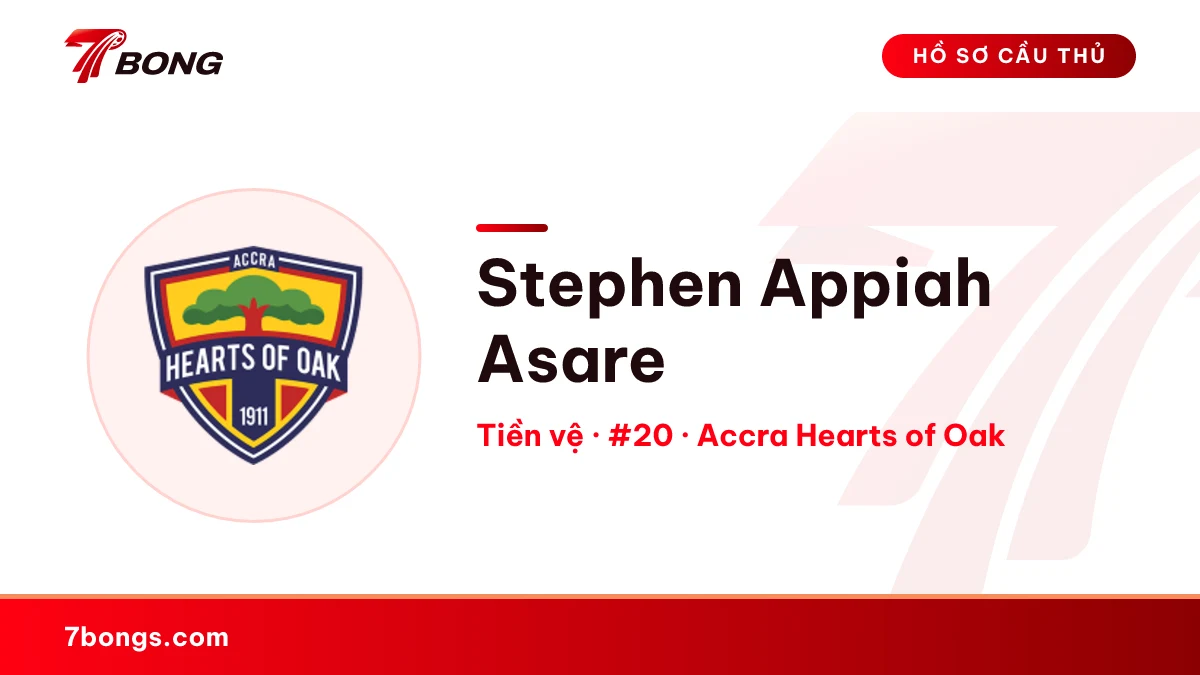 Stephen Appiah Asare — Accra Hearts of Oak