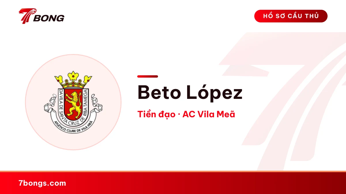 Beto López — AC Vila Meã