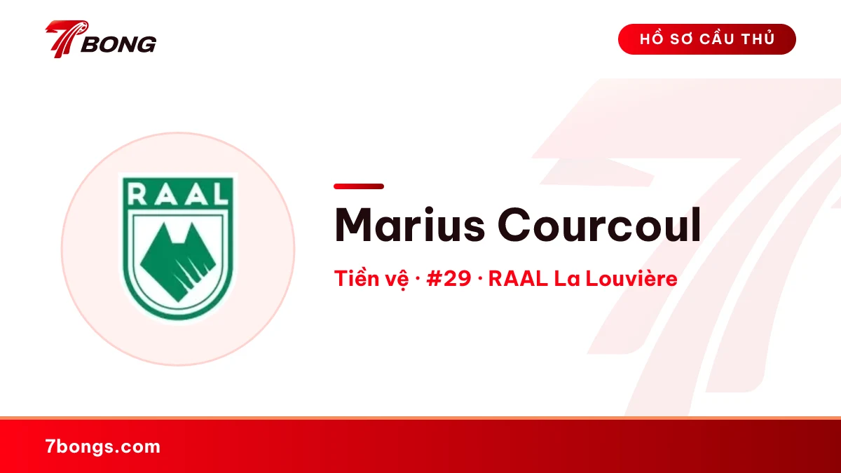 Marius Courcoul — RAAL La Louvière
