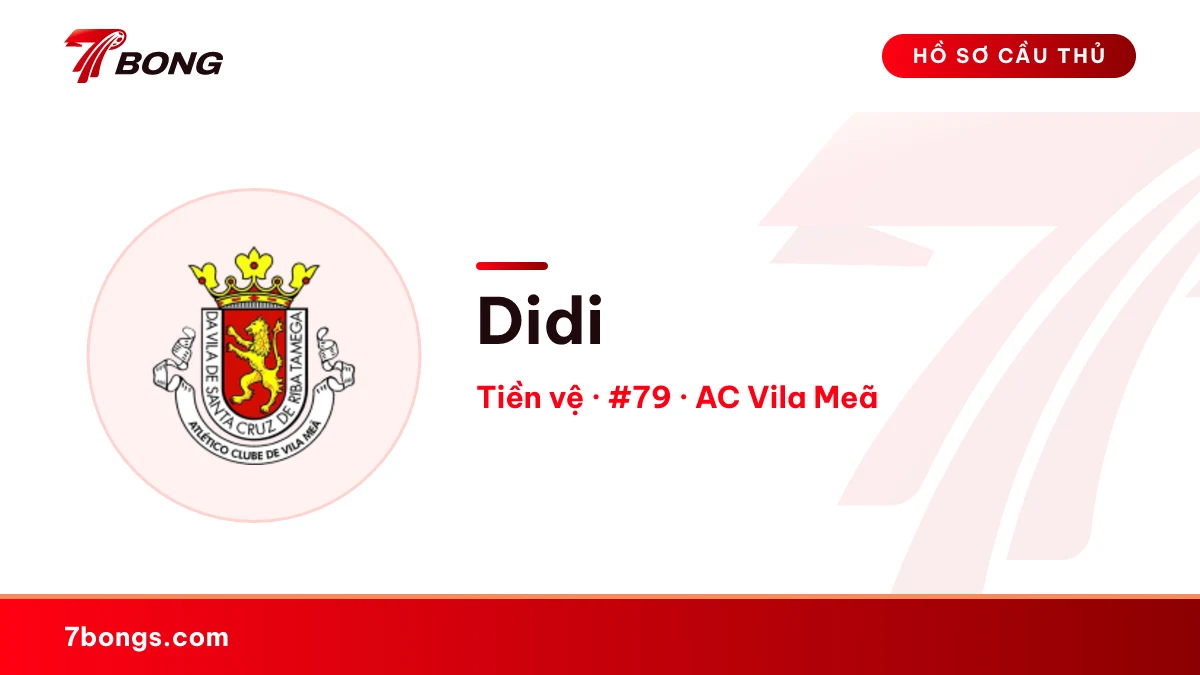 Didi — AC Vila Meã