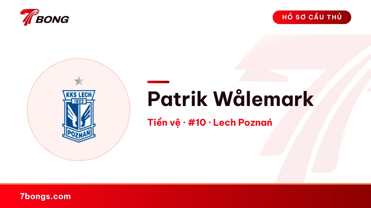 Patrik Wålemark — Lech Poznań