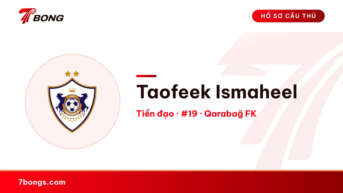 Taofeek Ismaheel — Qarabağ FK