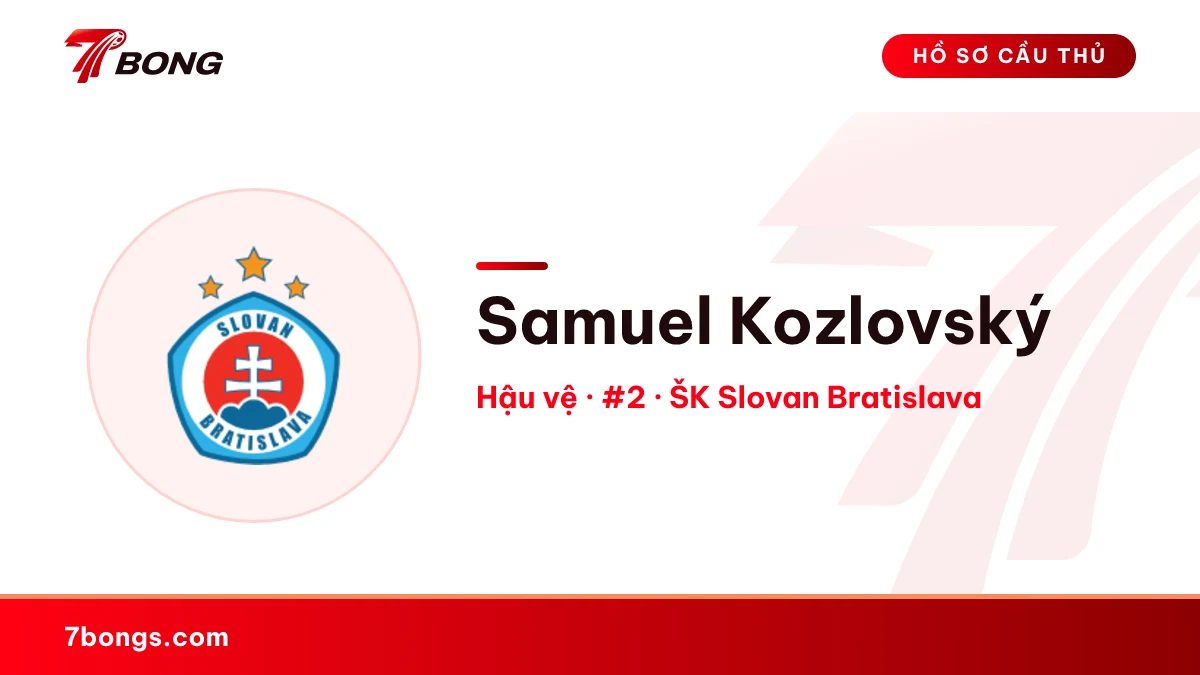 Samuel Kozlovský — ŠK Slovan Bratislava