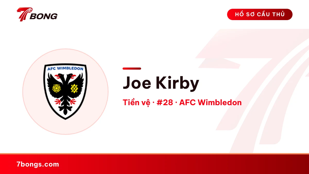 Joe Kirby — AFC Wimbledon