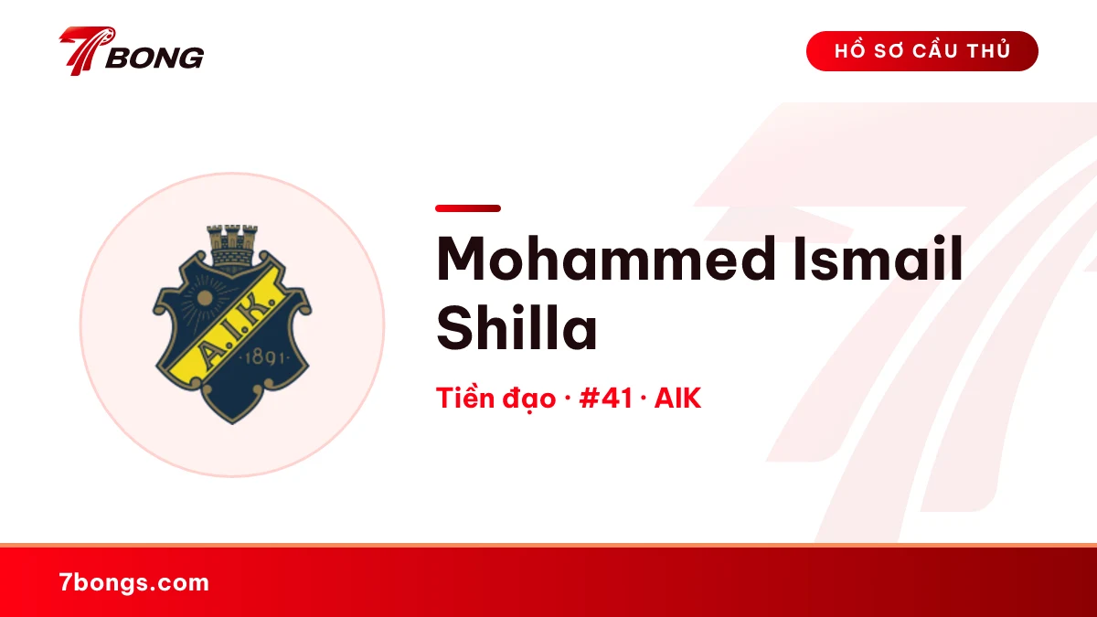Mohammed Ismail Shilla — AIK