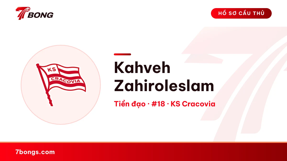 Kahveh Zahiroleslam — KS Cracovia