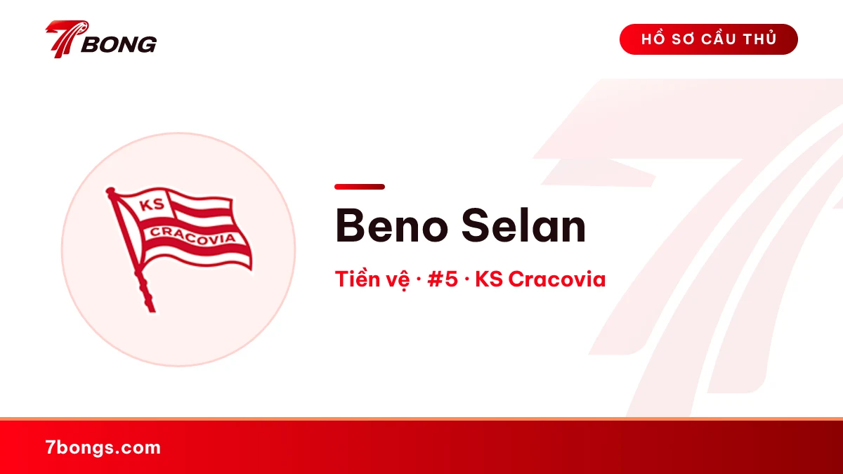 Beno Selan — KS Cracovia