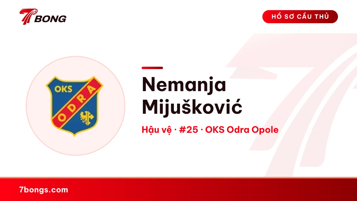 Nemanja Mijušković — OKS Odra Opole