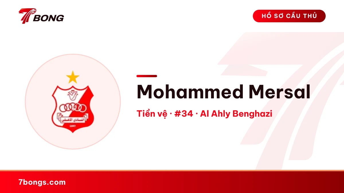 Mohammed Mersal — Al Ahly Benghazi