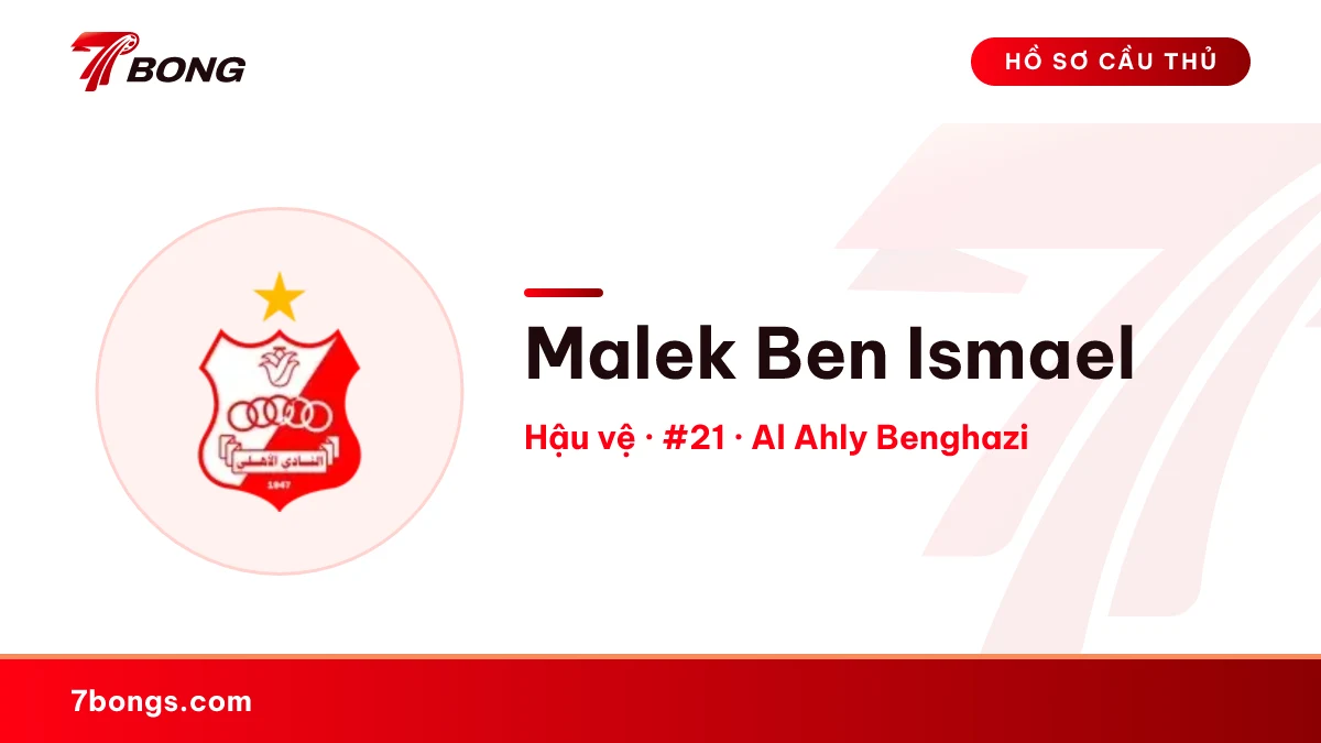 Malek Ben Ismael — Al Ahly Benghazi