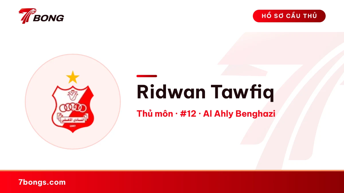 Ridwan Tawfiq — Al Ahly Benghazi