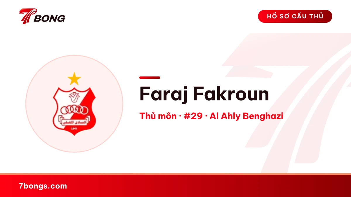Faraj Fakroun — Al Ahly Benghazi