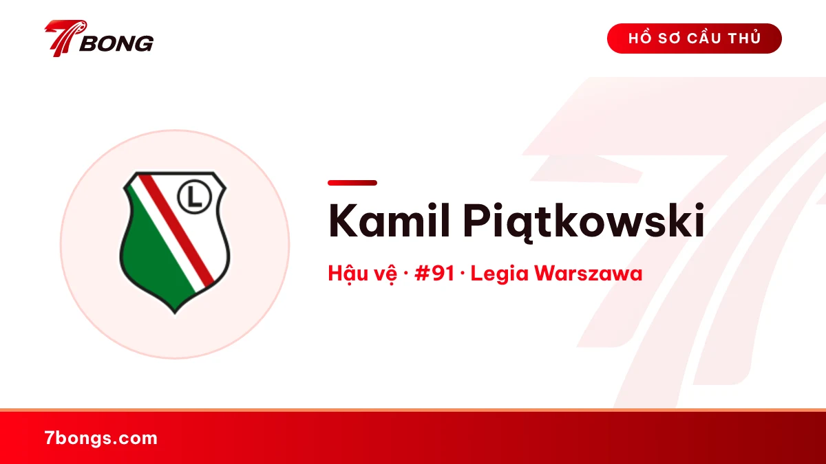 Kamil Piątkowski — Legia Warszawa