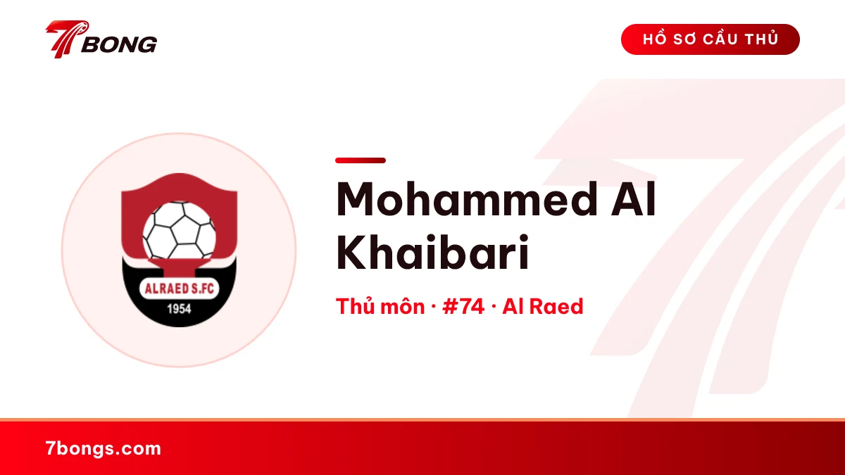 Mohammed Al Khaibari — Al Raed