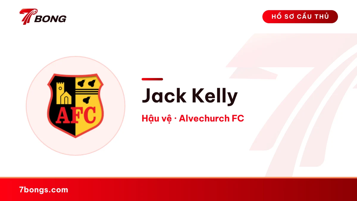 Jack Kelly — Alvechurch FC