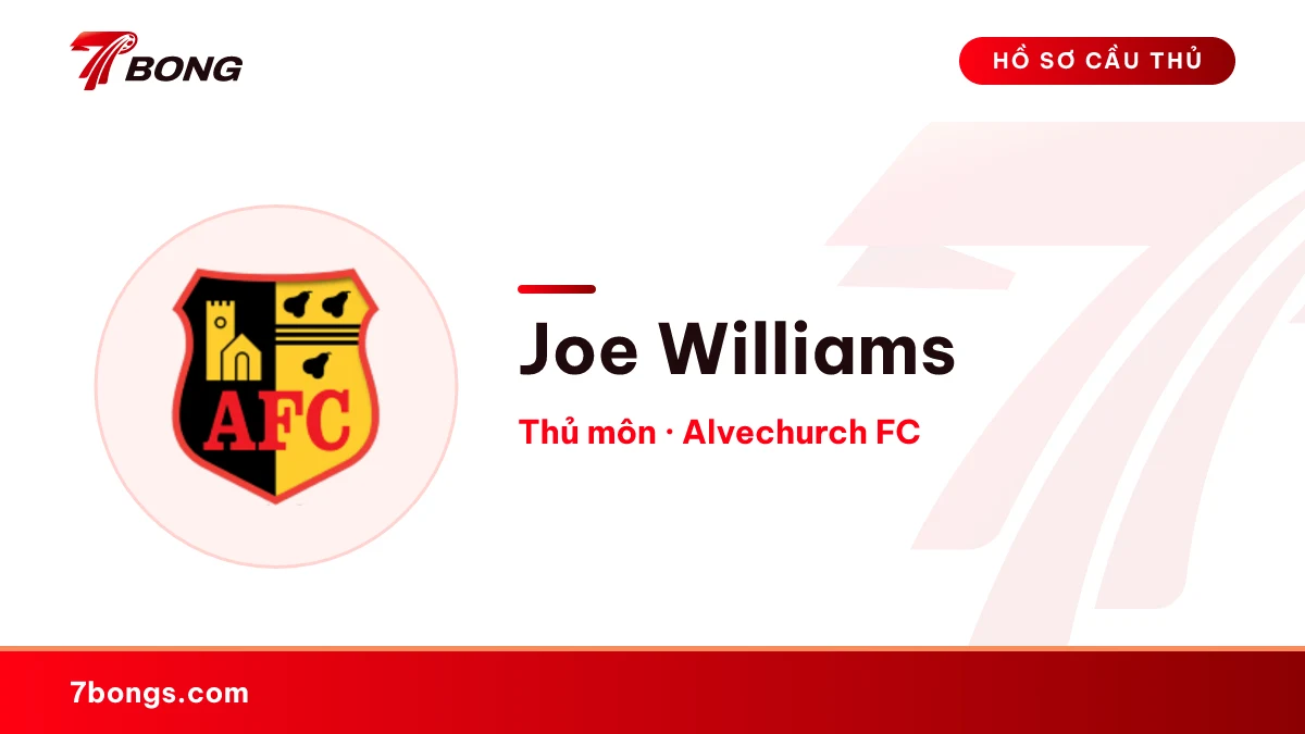 Joe Williams — Alvechurch FC