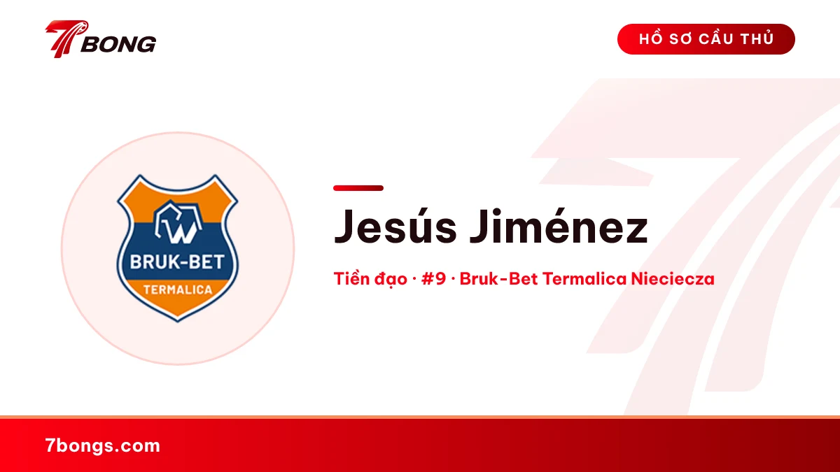 Jesús Jiménez — Bruk-Bet Termalica Nieciecza