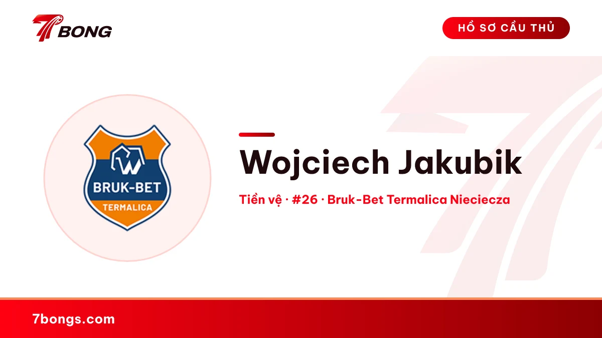 Wojciech Jakubik — Bruk-Bet Termalica Nieciecza