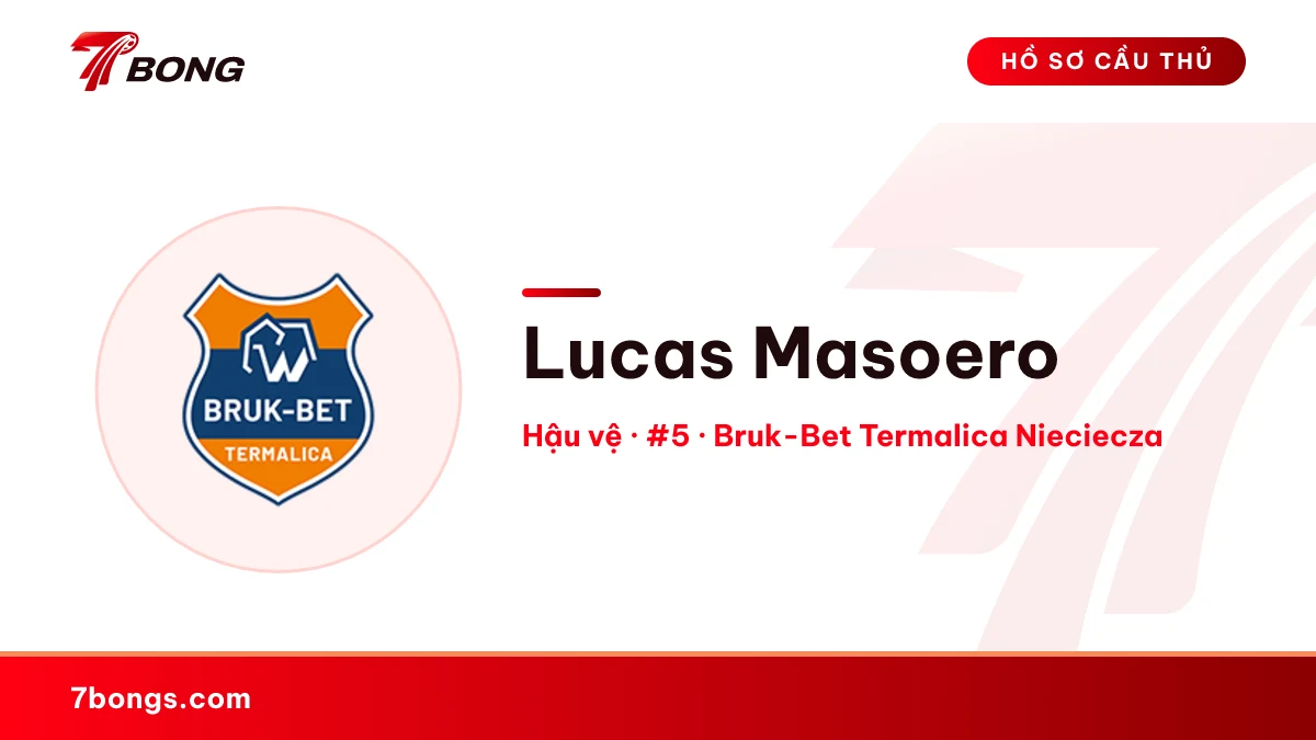 Lucas Masoero — Bruk-Bet Termalica Nieciecza