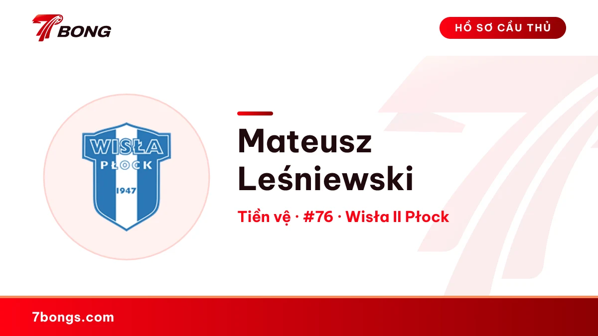 Mateusz Leśniewski — Wisła II Płock