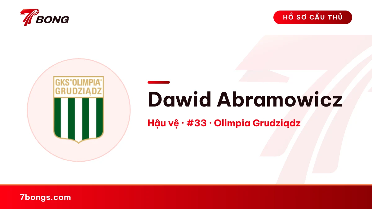 Dawid Abramowicz — Olimpia Grudziądz