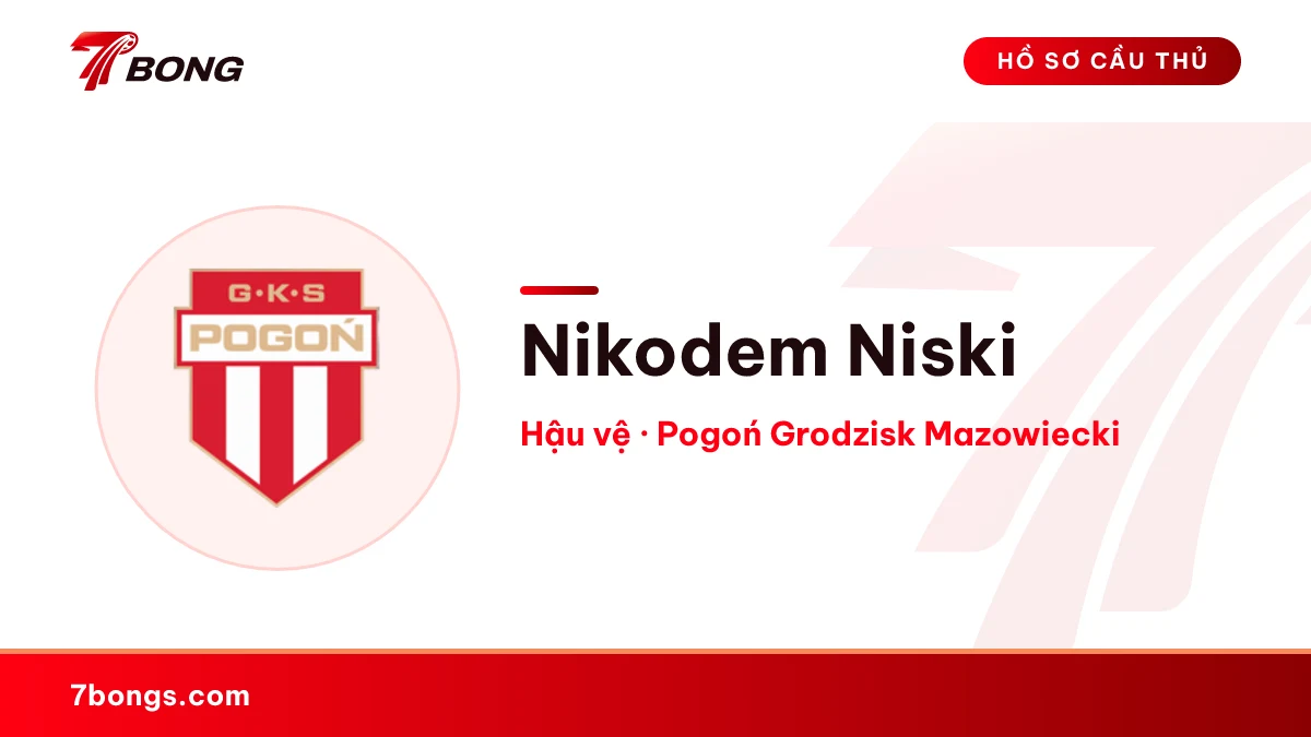 Nikodem Niski — Pogoń Grodzisk Mazowiecki