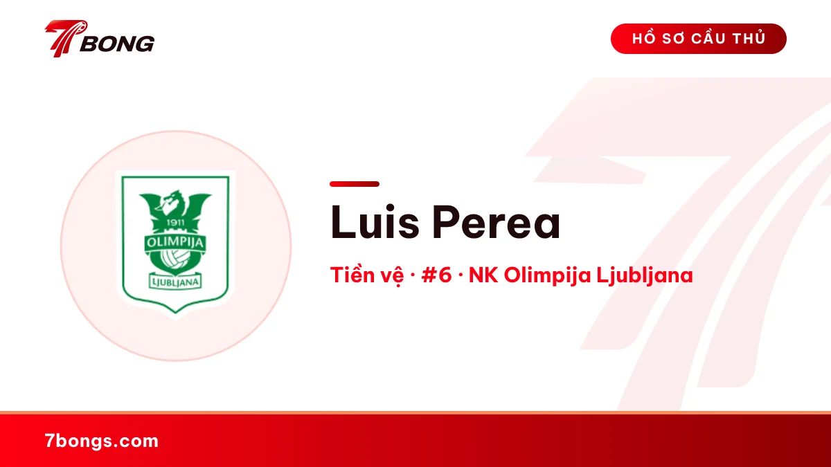Luis Perea — NK Olimpija Ljubljana
