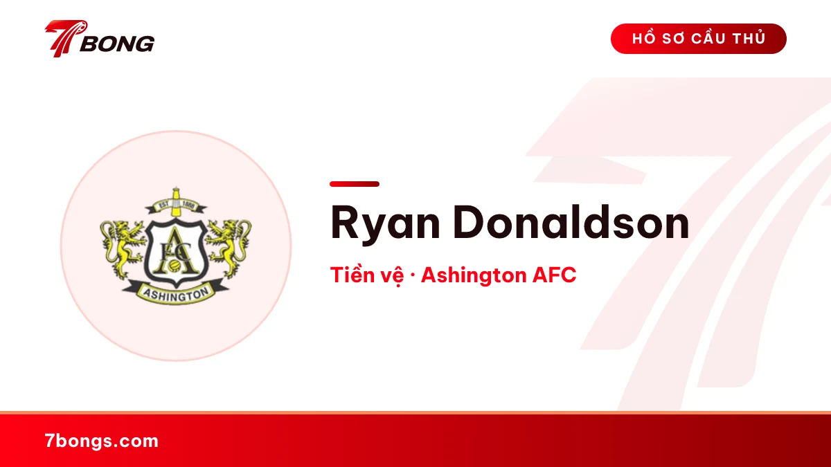 Ryan Donaldson — Ashington AFC