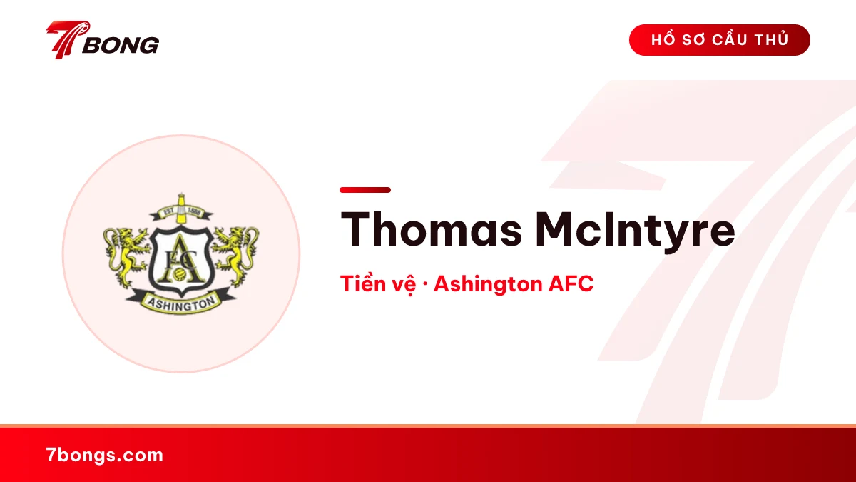 Thomas McIntyre — Ashington AFC