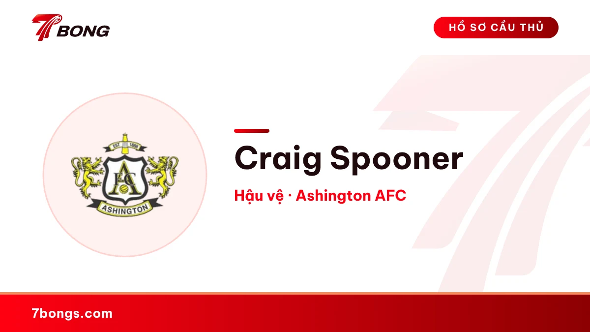 Craig Spooner — Ashington AFC