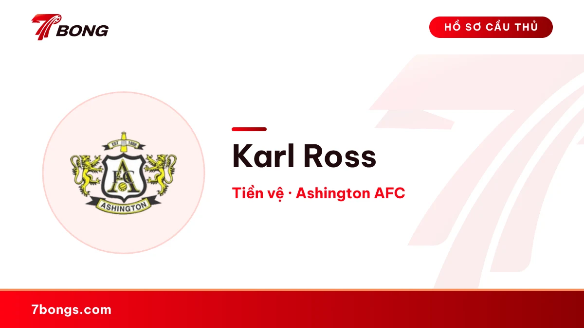 Karl Ross — Ashington AFC