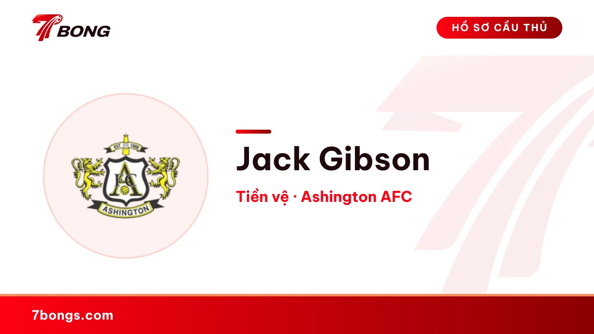 Jack Gibson — Ashington AFC