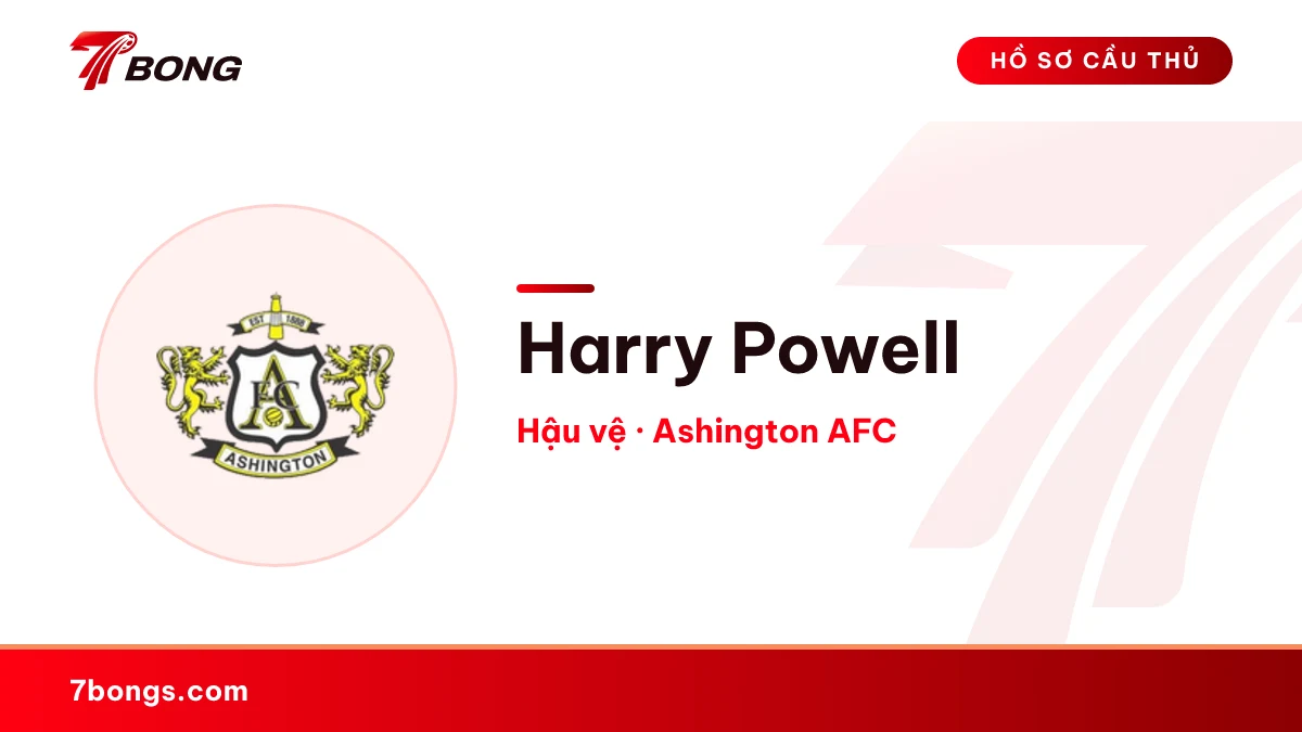 Harry Powell — Ashington AFC