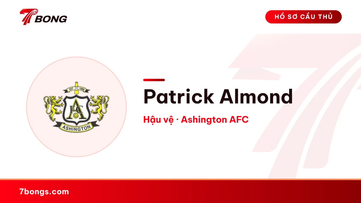 Patrick Almond — Ashington AFC
