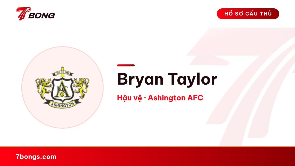 Bryan Taylor — Ashington AFC