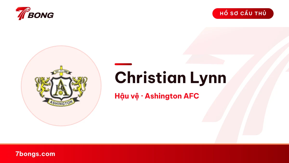 Christian Lynn — Ashington AFC