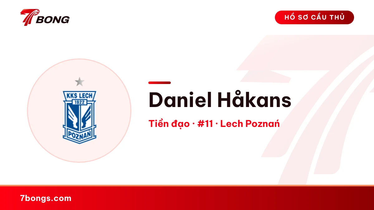 Daniel Håkans — Lech Poznań