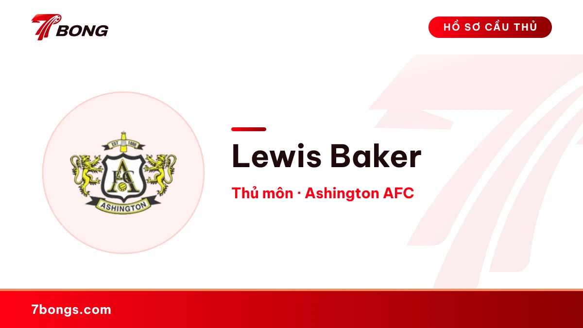 Lewis Baker — Ashington AFC