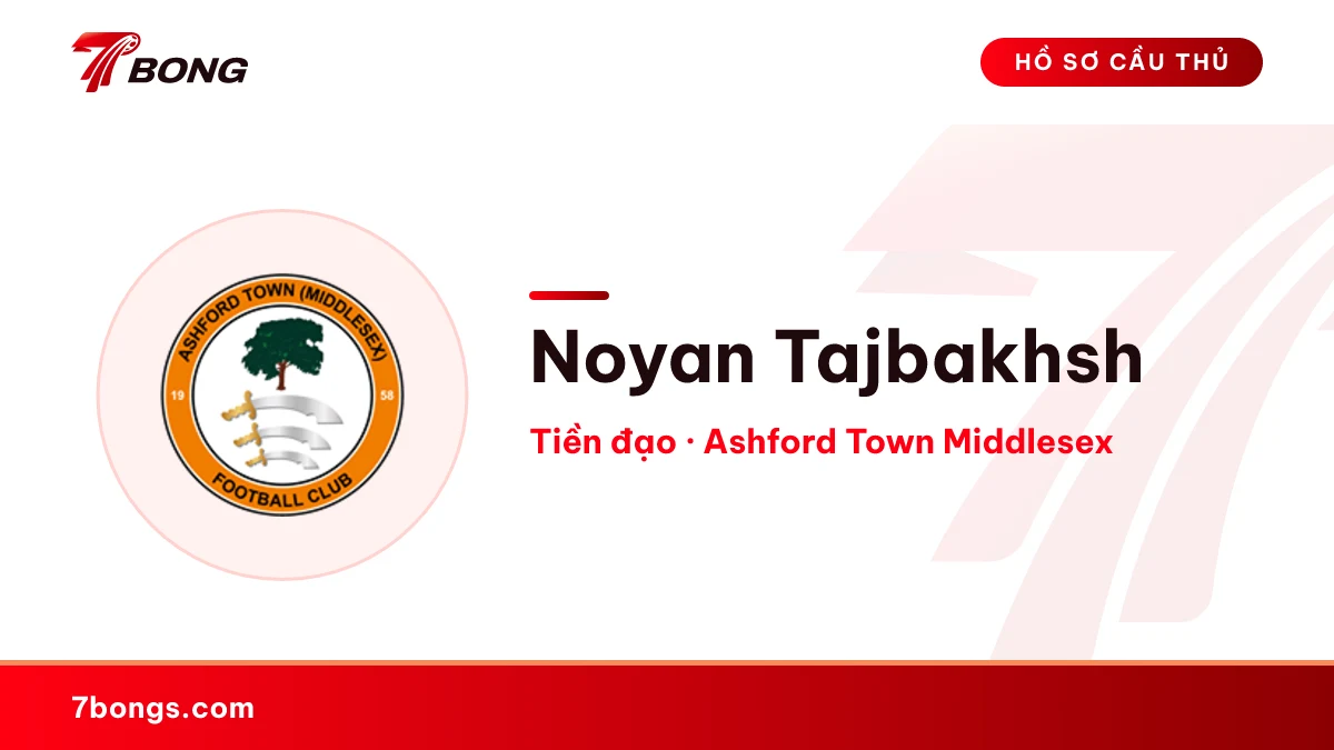 Noyan Tajbakhsh — Ashford Town Middlesex