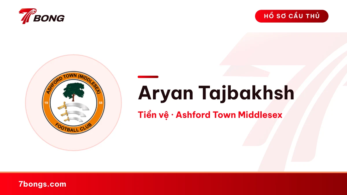 Aryan Tajbakhsh — Ashford Town Middlesex