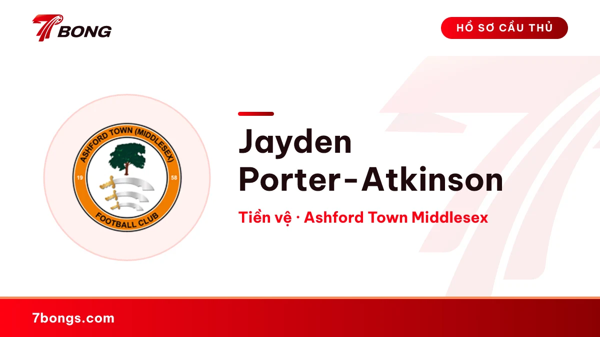 Jayden Porter-Atkinson — Ashford Town Middlesex